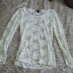 Lace long sleeve